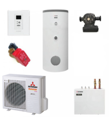 Термопомпа Mitsubishi Heavy Hydrolution HSB100/FDCW71VNX-A, 8 kW - Split 8 Flexible