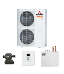 Термопомпа Mitsubishi Heavy Hydrolution HSB140/FDCW140VNX-A, 16 kW, отопление, охлаждане и БГВ - Split 16