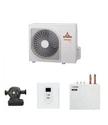 Термопомпа Mitsubishi Heavy Hydrolution HSB60/FDCW60VNX-A, 6 kW, отопление, охлаждане и БГВ - Split 6