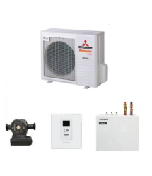 Термопомпа Mitsubishi Heavy Hydrolution HSB100/FDCW71VNX-A, 8 kW, отопление, охлаждане и БГВ - Split 8